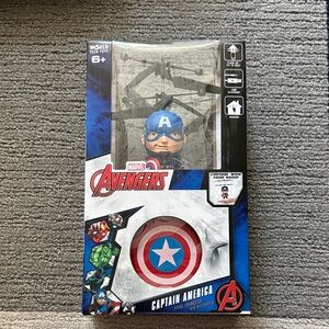 Marvel Captain America Flying Figure with Blue and Red